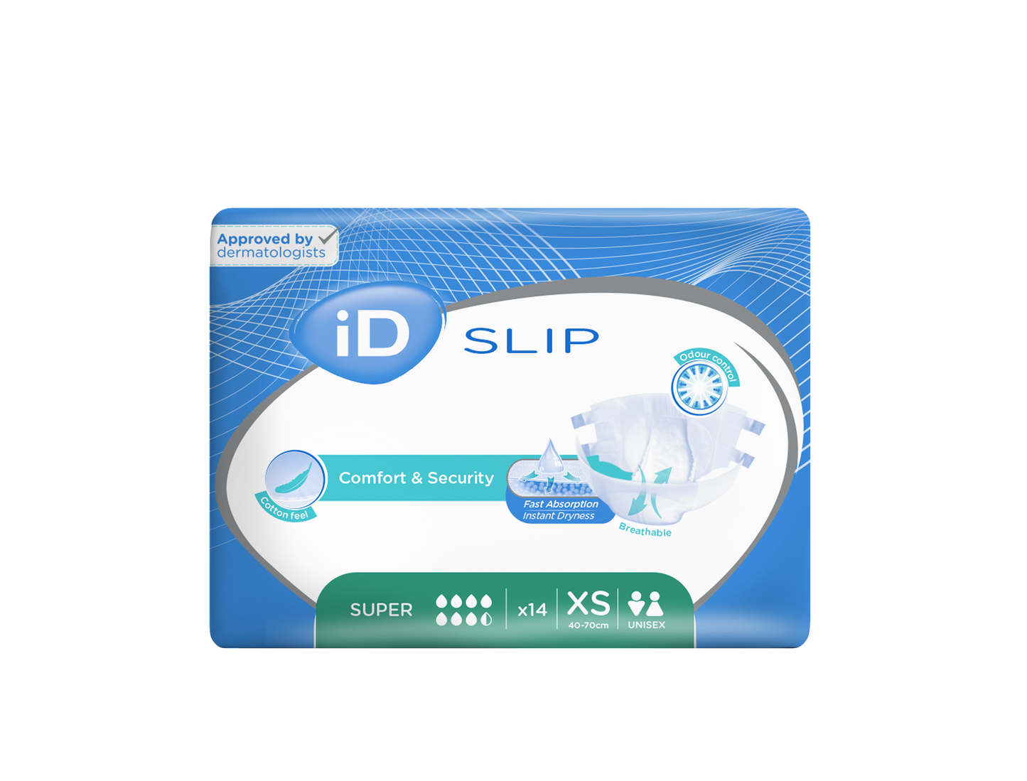 Fralda iD Expert Slip Super