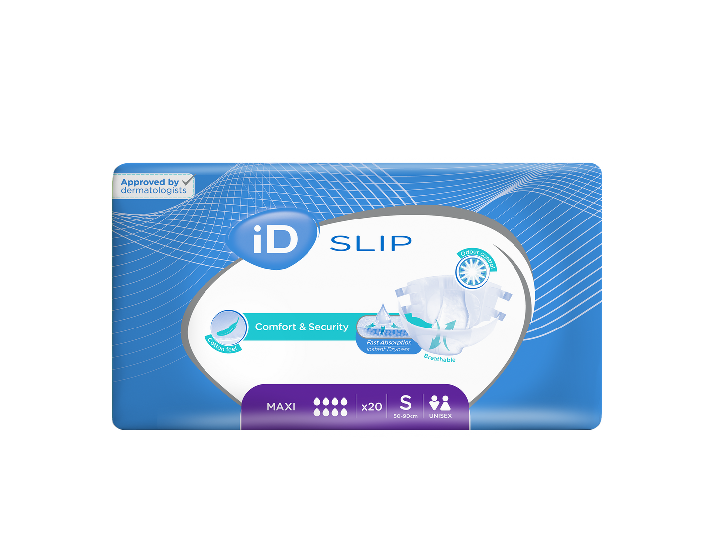 Fralda iD Expert Slip Maxi