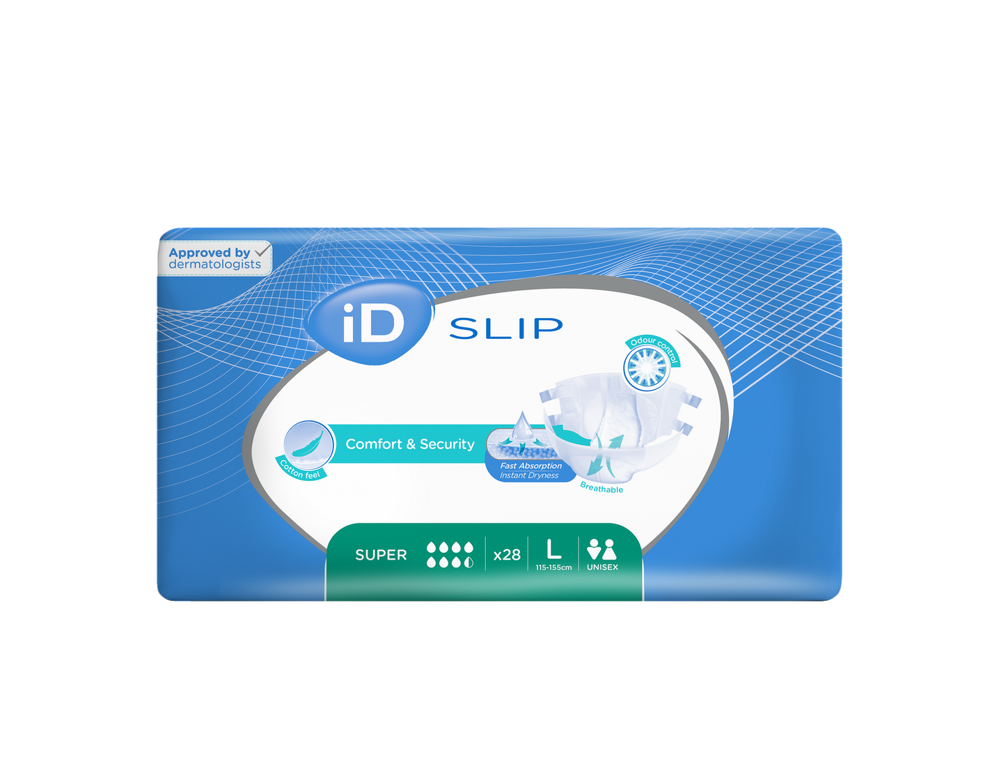 Fralda iD Expert Slip Super