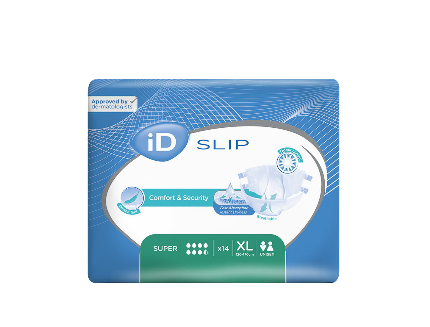 Fralda iD Expert Slip Super