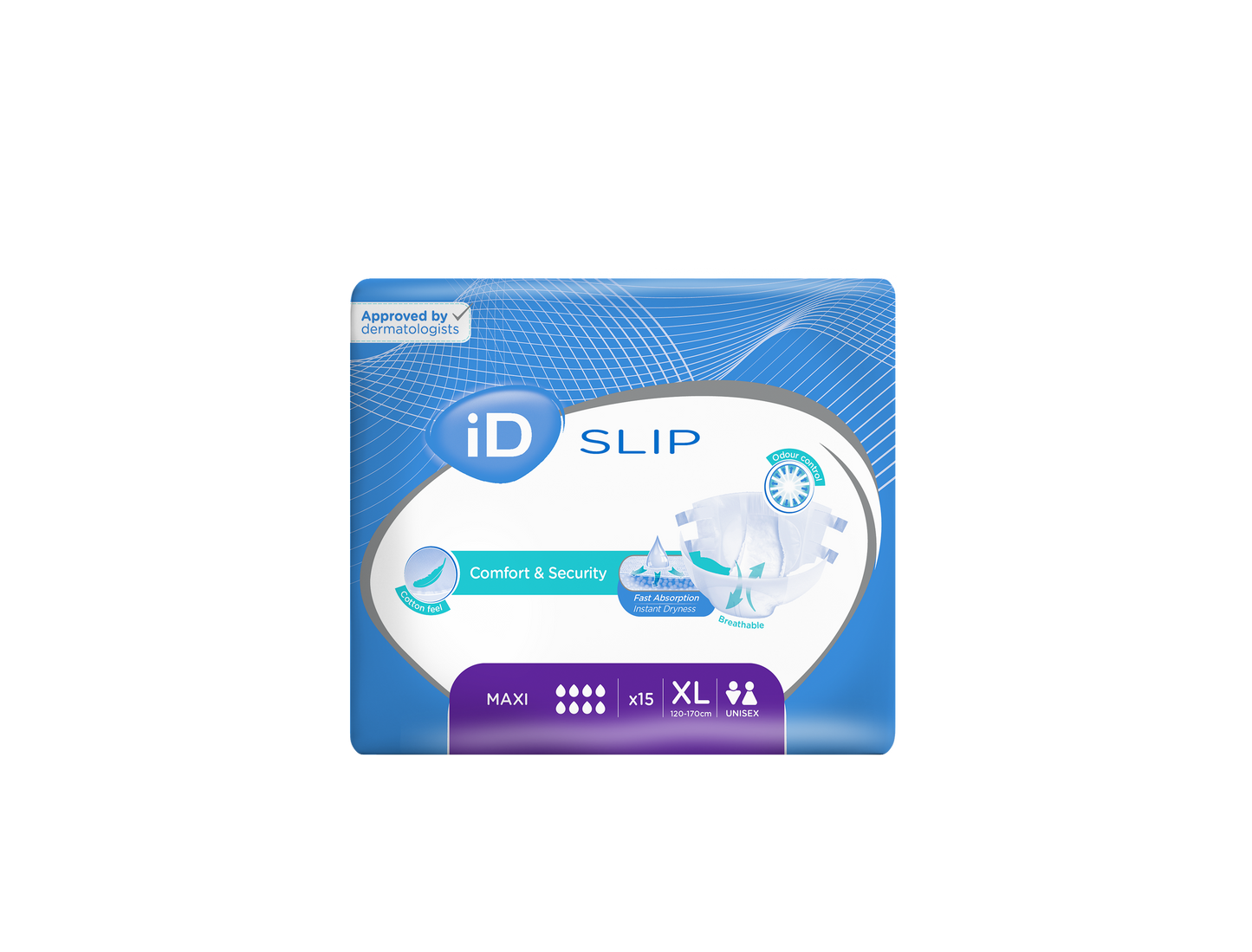 Fralda iD Expert Slip Maxi