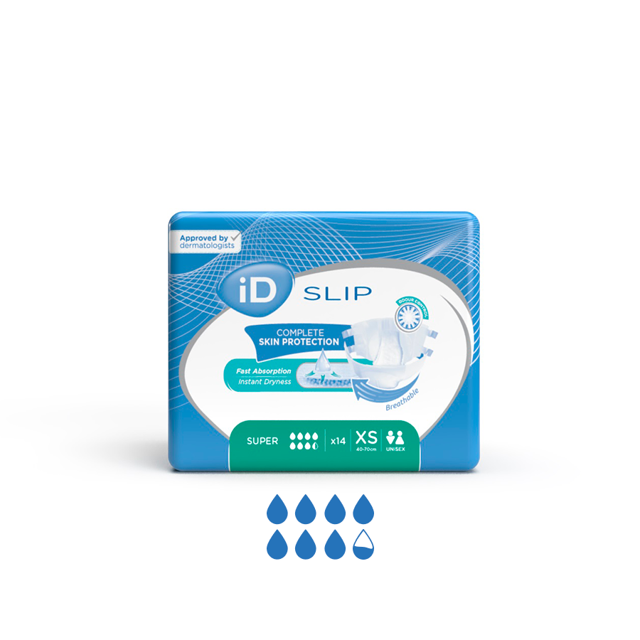 Fralda iD Expert Slip Super
